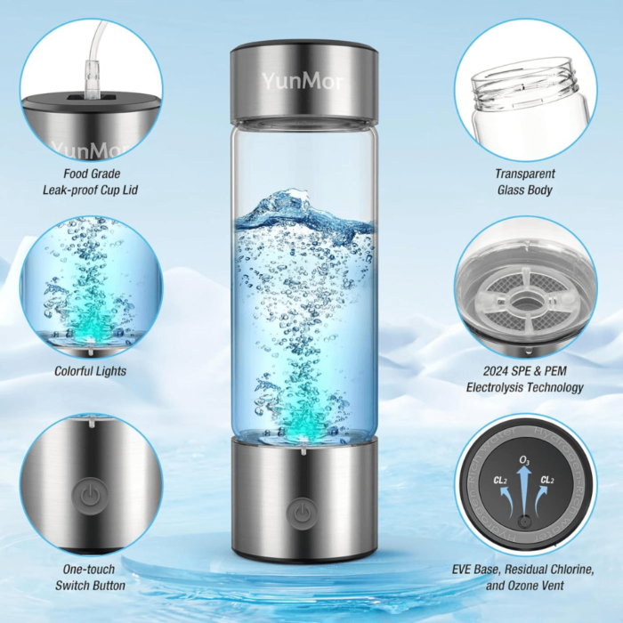 Hydrogen Water Bottle SPE PEM Technology