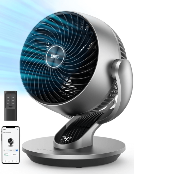 Smart Air Circulator Fan for Bedroom & Home and Office