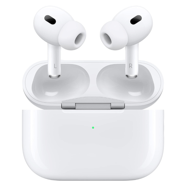 Apple AirPods Pro 2 Wireless Ear Buds with USB-C Charging, Up to 2X More Active Noise Cancelling Bluetooth Headphones